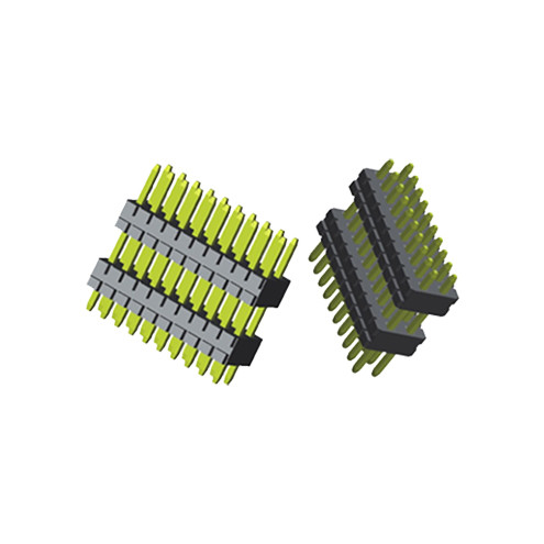 2.54 mm pin header Board Spacer dual row straight shenzhen factory waterproof black  pin header